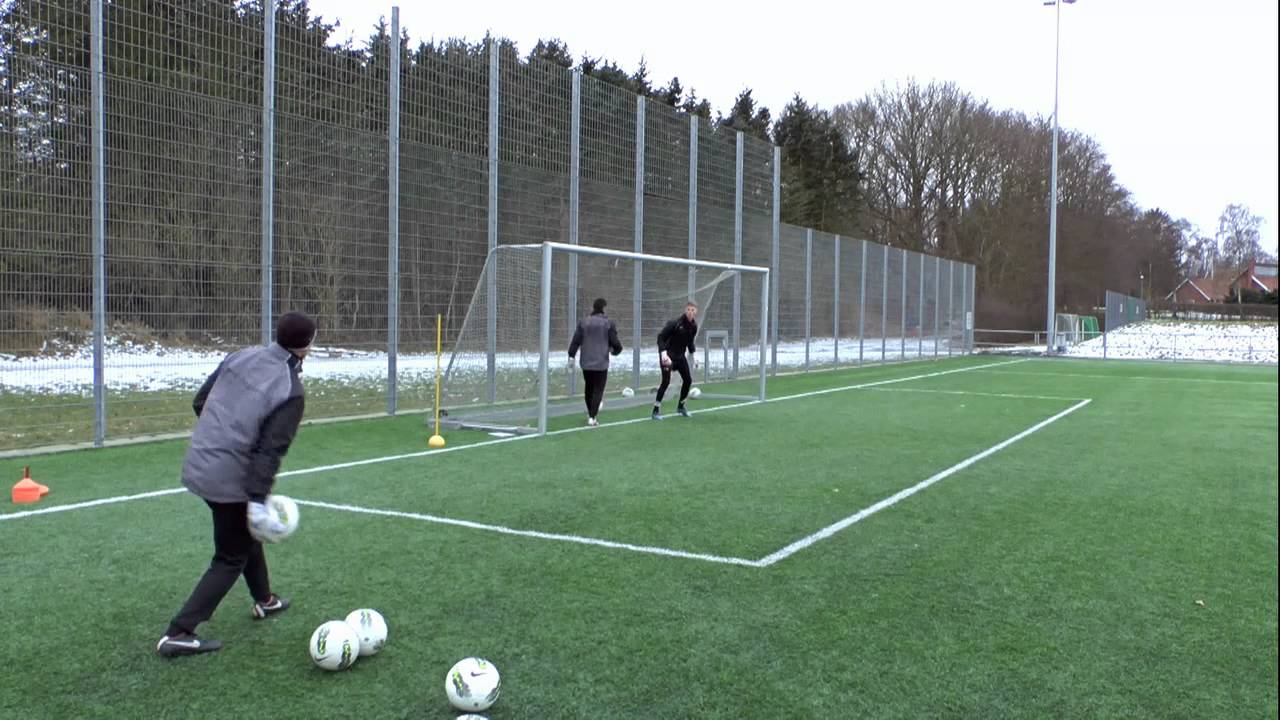GOALKEEPING DRILLS CROSSES & HIGH BALL DRILL 4 YouTube
