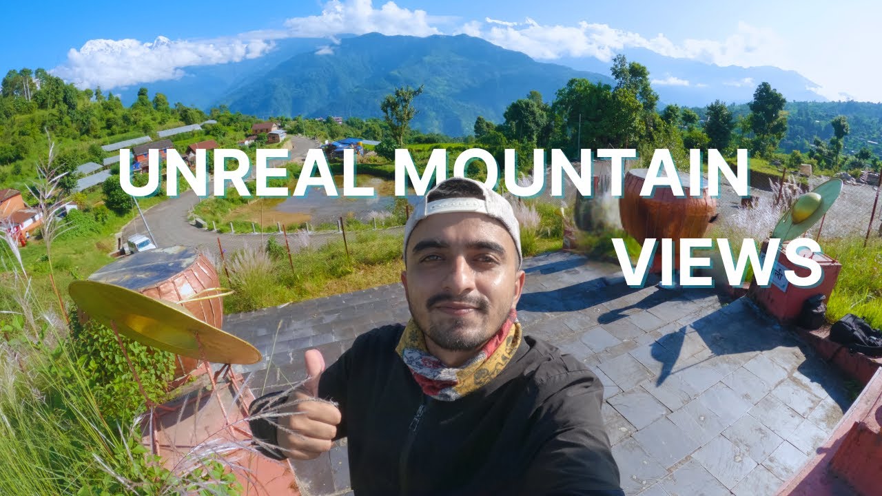 The Best Hidden Spot for Mountain Views Near Pokhara? | Astam and Dhital|Place to visit near Pokhara