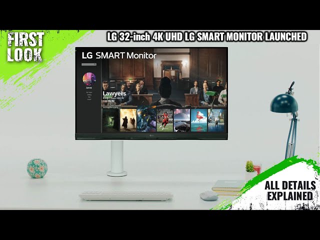 LG 32SQ780S 32-inch 4K UHD SMART Monitor Launched - Explained All
