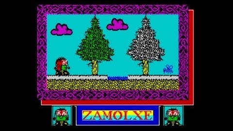 Zamolxe Patria Insectelor (1996) Walkthrough, ZX Spectrum