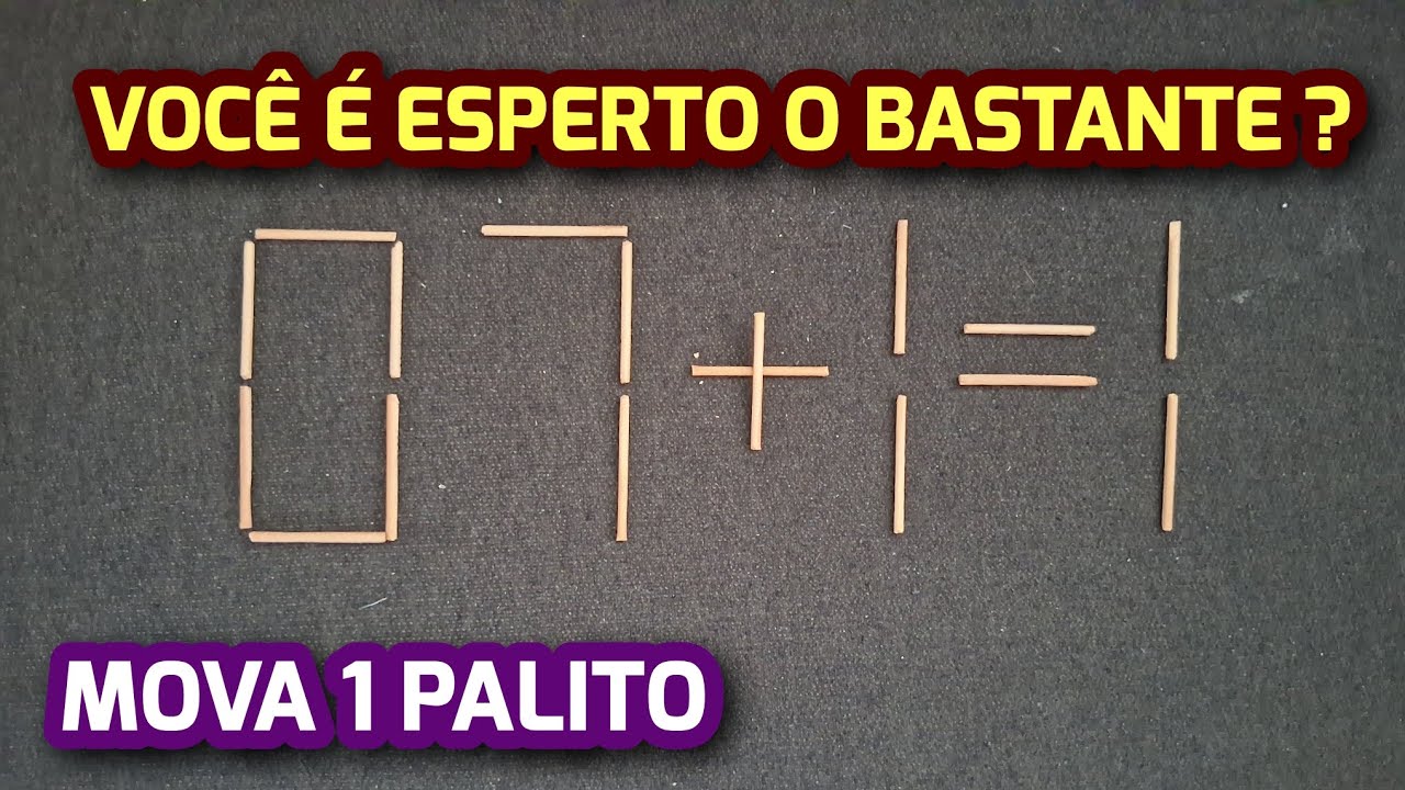 Apenas os Mais Espertos Conseguem Encontrar a Solução !