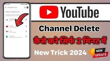 How to delete youtube channel Permanently | Youtube channel delete kaise kare 2024