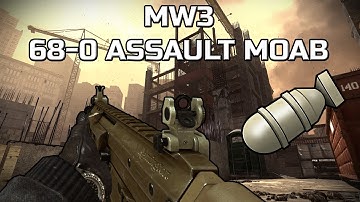 MW3 - 68-0 ASSAULT MOAB on HARDHAT