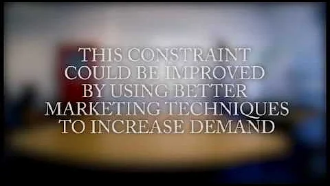 THEORY OF CONSTRAINT - BOTTLENECK AND PRODUCTION EXAMPLE