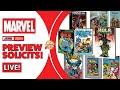 Marvel comics previews july 2024  omnibus  epic collections  trades  collected editions