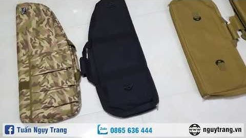 Giới thiệu 2 loại túi chống sốc dài 70cm, 80cm đựng cần câu cá