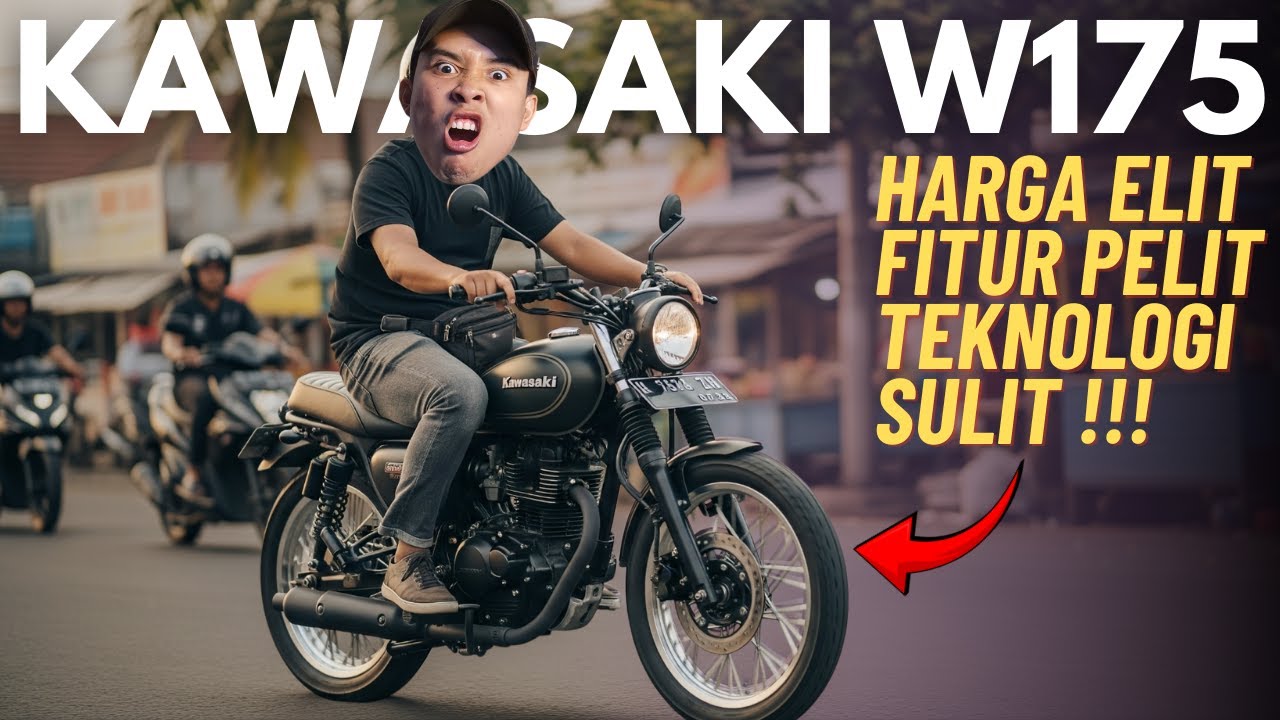 ROASTING KAWASAKI W175 MOTOR PALING KIKIR‼️37Juta Cuman Dapat Hikmahnya Doang 🤮⁉️