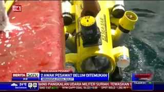 Dua Robot Penyelam Cari Bangkai Pesawat di Pantai Kema