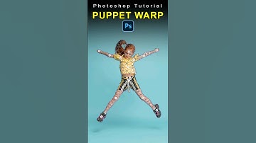 Puppet Warp Photoshop Tutorial #tutorial #shorts #photoshop