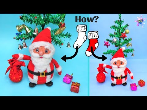 DIY: How to make Santa Claus with Old Socks/ Easy Christmas Craft 2020
