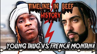 Timeline in Beef History: Young Thug vs French Montana