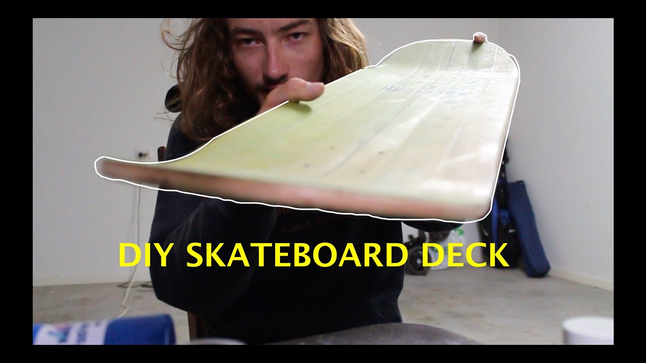DIY SKATEBOARD DECK YouTube