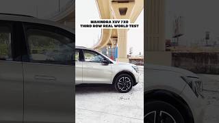 Mahindra XUV 7XO Third Row Space Check!