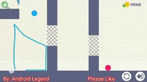 Brain physics map 2 level 117, 3 stars Android solution