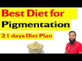 Best diet for pigmentation  21 days diet plan  dr prateek chauhan