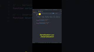 Day 44 of 90: Interview Guide 📖 | Serialize and Deserialize an Object #shorts #js #viral #trending