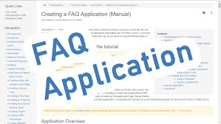 XWiki - Creating a FAQ Application (Manual)