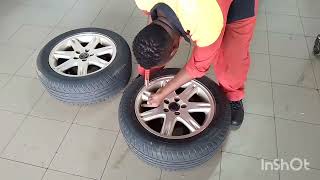 Tire replacement wheel alignment, Engine Oil leak Volvo S60