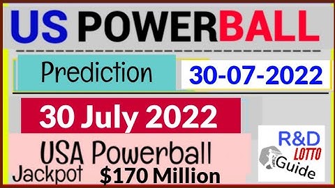 Powerball numbers for saturday april 30th 2023