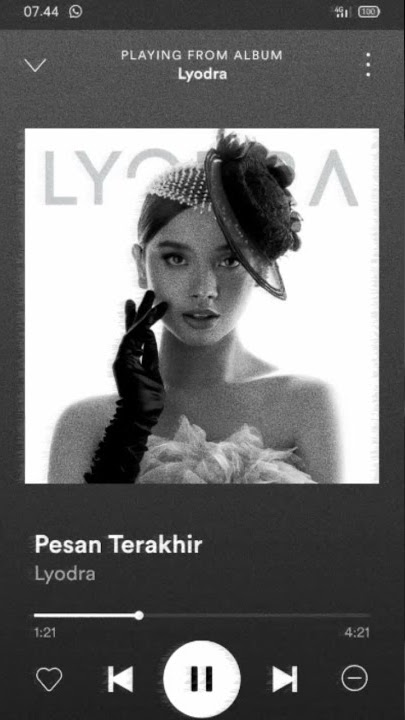 lyodra - pesan terakhir | story wa