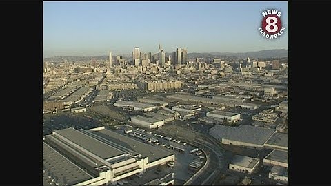 Northridge earthquake aerial views of damage 1994