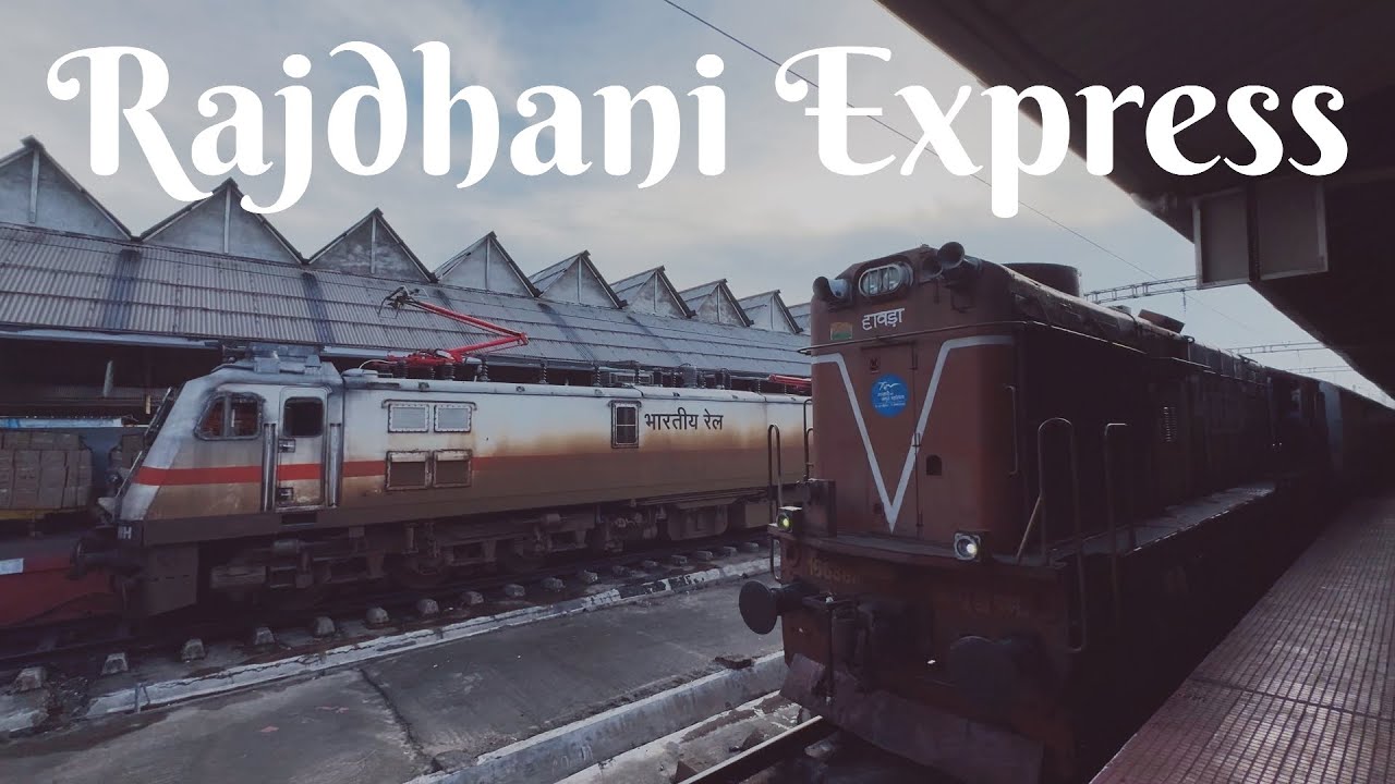 Howrah - New Delhi Rajdhani Express Train (12301) | Complete Journey ...
