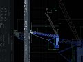 #Dynamic Crane Animation in AutoCAD 🔥 Full Motion Design