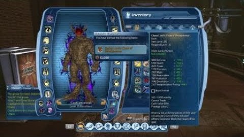 Dcuo  -  Chaos Lord‘S Cloak of  OMNIPOTENT !!!