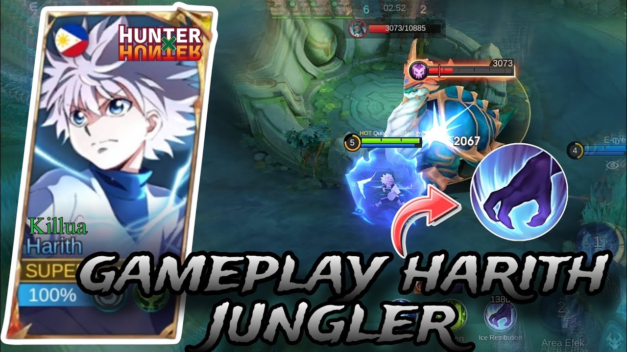 GAMEPLAY HARITH JUNGLER - BEST BUILD JUNGLER HARITH | Mobile Legend Bang-Bang