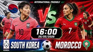 🔴 SOUTH KOREA vs MOROCCO | Asia's Lethal Speed Attacks Battle the Fierce African Kings