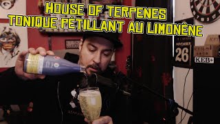 HOUSE OF TERPENE Tonique pétillant au LIMONÈNE Trussbeverages d'HEXO Molson Coors Drink Test Review