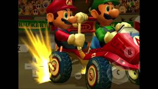 Mario Kart Double Dash Waluigi Stadium But Replaying On Time Trial