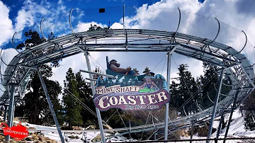 Mineshaft Coaster Mountain Coaster POV Alpine Slide Magic Mountain Big Bear California 2024