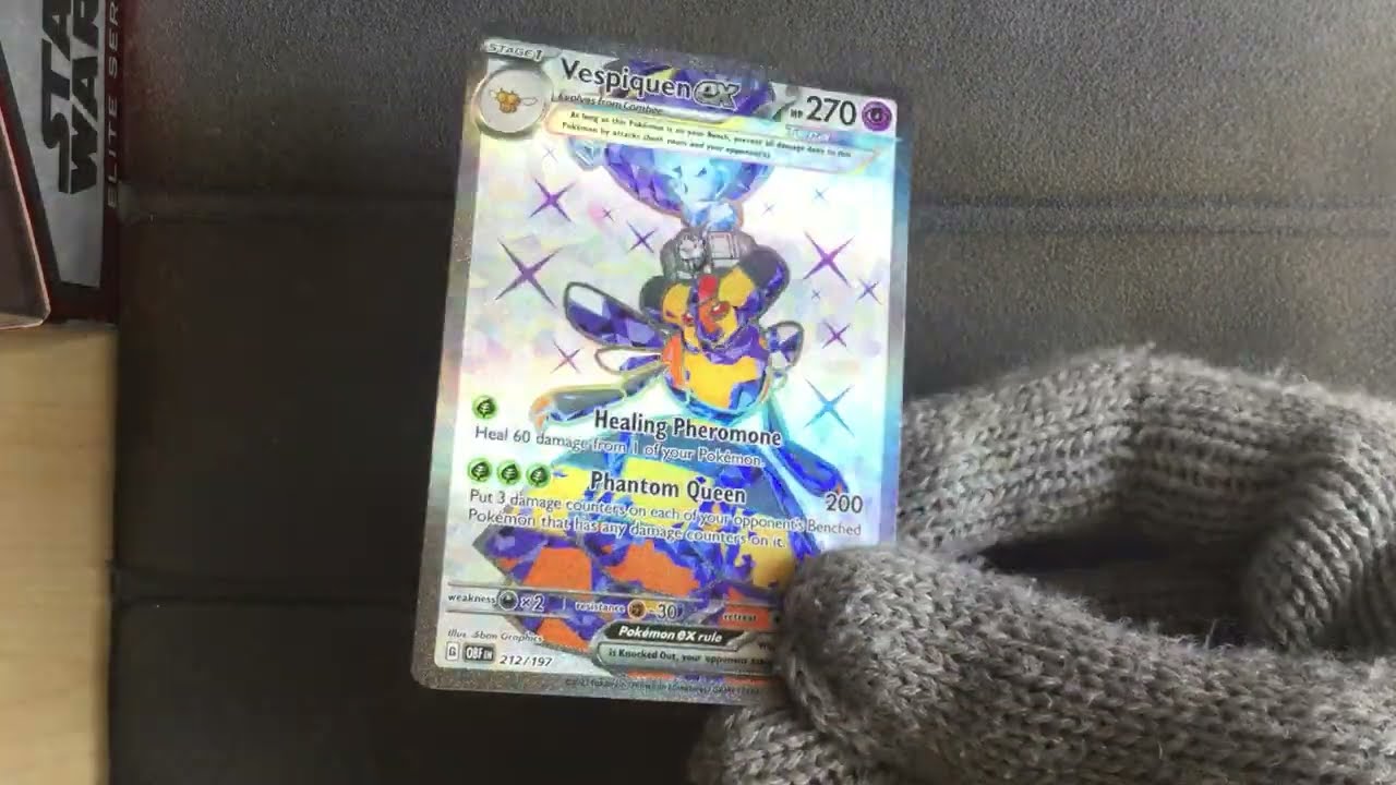 Vespiquen ex 212/197 - Pokemon Obsidian Flames Vespiquen ex 212/197 - Pokemon Obsidian Flames