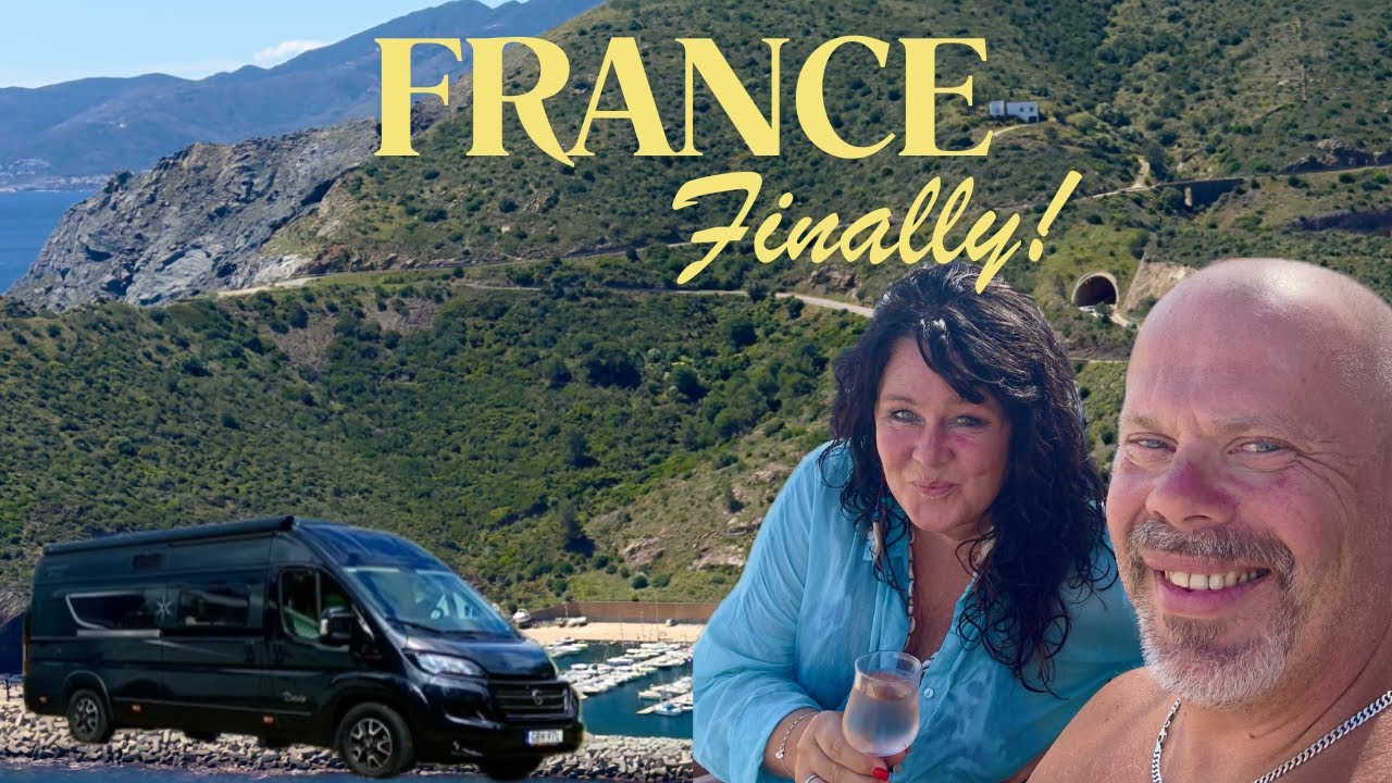 Campervan till Frankrike 🇫🇷 Amazing Road in to FN260 - SMALT -KURVIGT-ELEGANT!