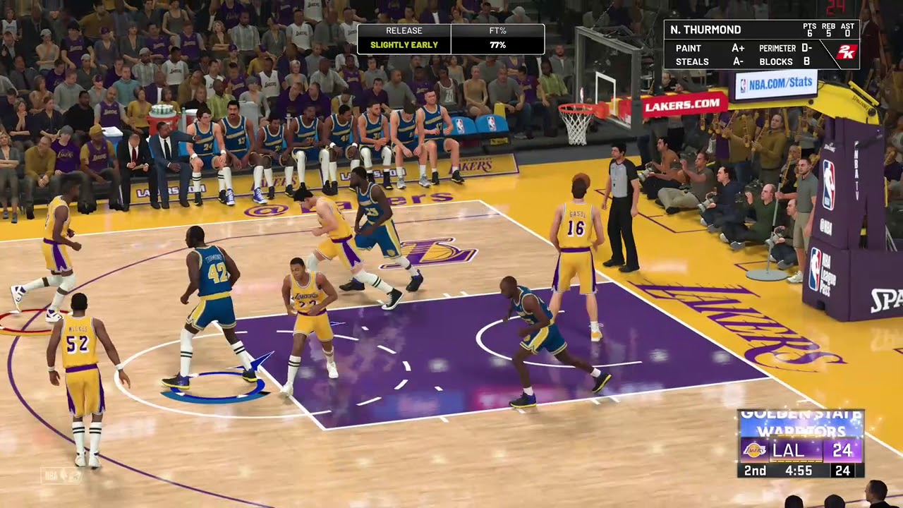 Half Court Shot In NBA 2k20 YouTube