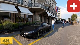 Geneva, Switzerland (Bel-Air to Parc Des Alpes) | Summer【4K】Canton de Genève, Suisse screenshot 3