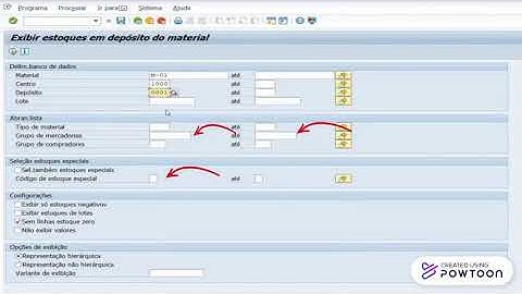 Transação MB52 No SAP