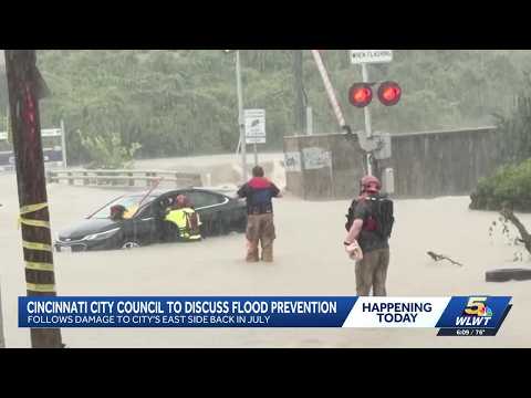 2 months after flooding on East Side, Cincinnati City Council to discuss prevention measures
