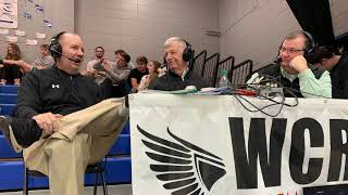 Gregg Armstrong w/Coach John Simmons after Appalachian win - 1-24-20