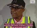 Moment election commission in Akwa Ibom announces PDP winner of election in Akpabio's LGA