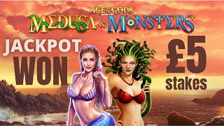 I just WON the JACKPOT | Age of the Gods Medusa & Monsters SUPER MEGA WIN by SlotKing 1,133 views 3 years ago 1 minute, 35 seconds