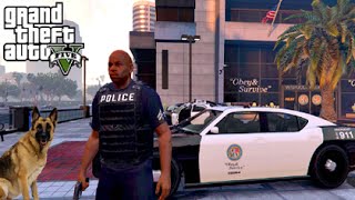 GTA 5 Mods - PLAY AS A COP MOD #3 (K-9 UNIT)(GTA 5 Mod Gameplay)