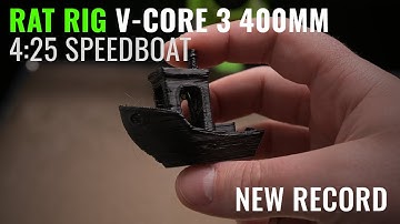 4:25 #SpeedBoatRace on Stock 400mm V-Core 3 with 50V drivers