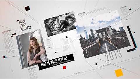 AE Video Display Template - Timeline Corporate Slideshow - byungchan