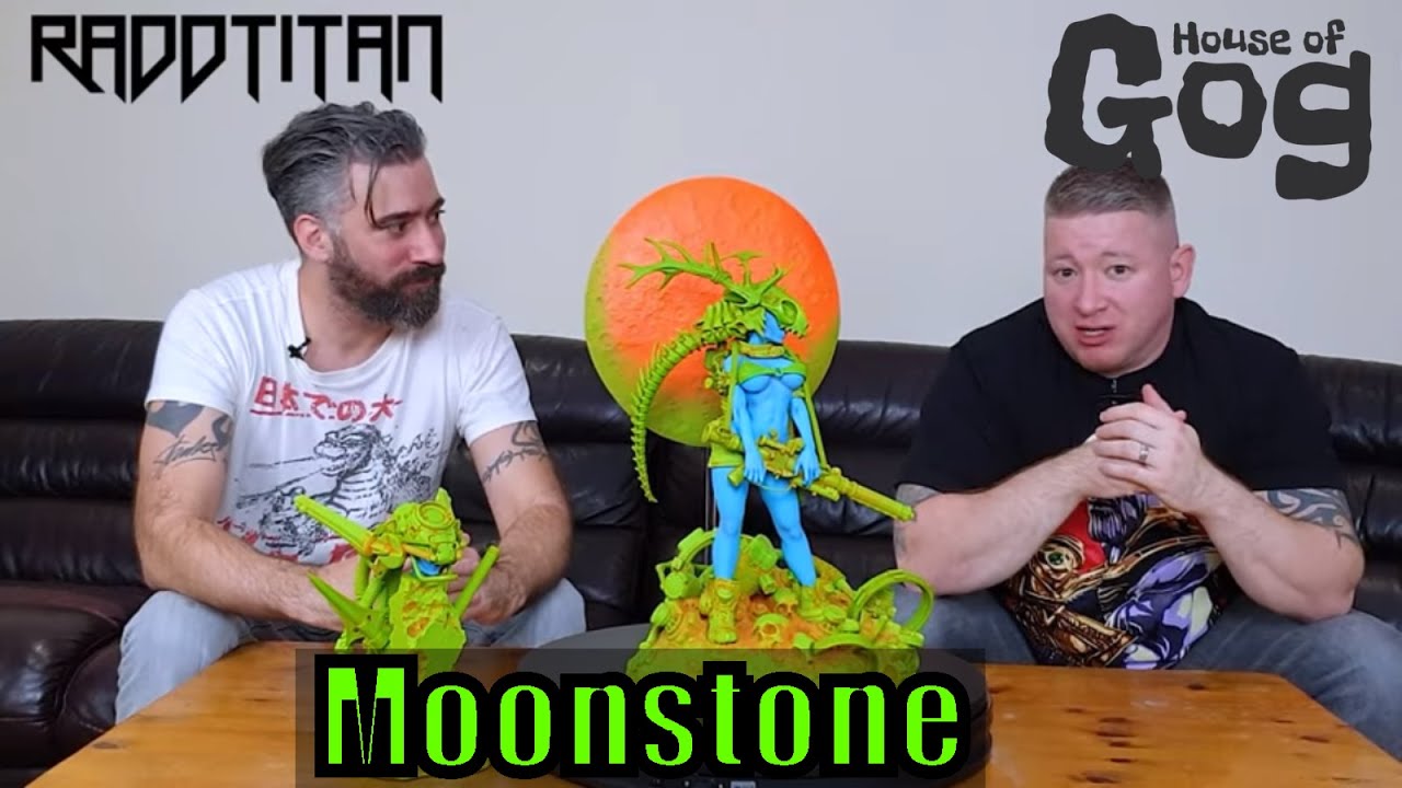 🔴 Moonstone Statue Review by House of Gog  (Heavy Metal, Pascal Blanche)