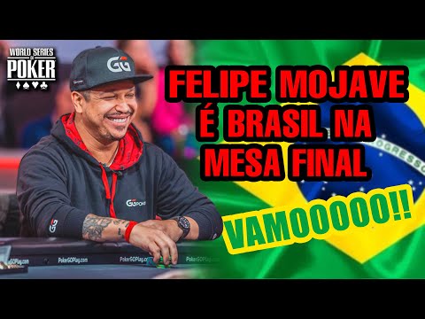 Felipe Mojave em busca do bracelete da WSOP