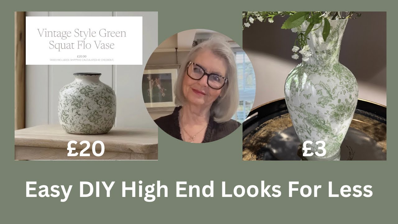 How I Made a £3 Vase Look High-End, From Charity Shop to Chic 🏺
