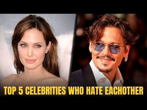 Top 5 Celebrities Who Hate Each Other - YouTube