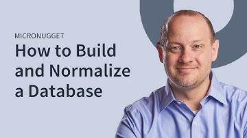 MicroNugget: How to Normalize Databases